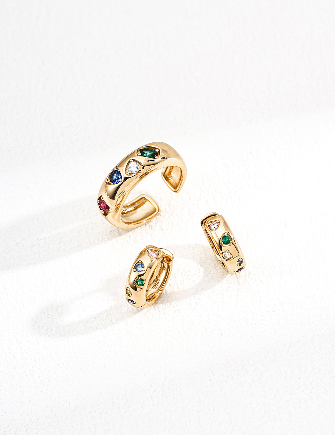 Vintage Zircon Earrings