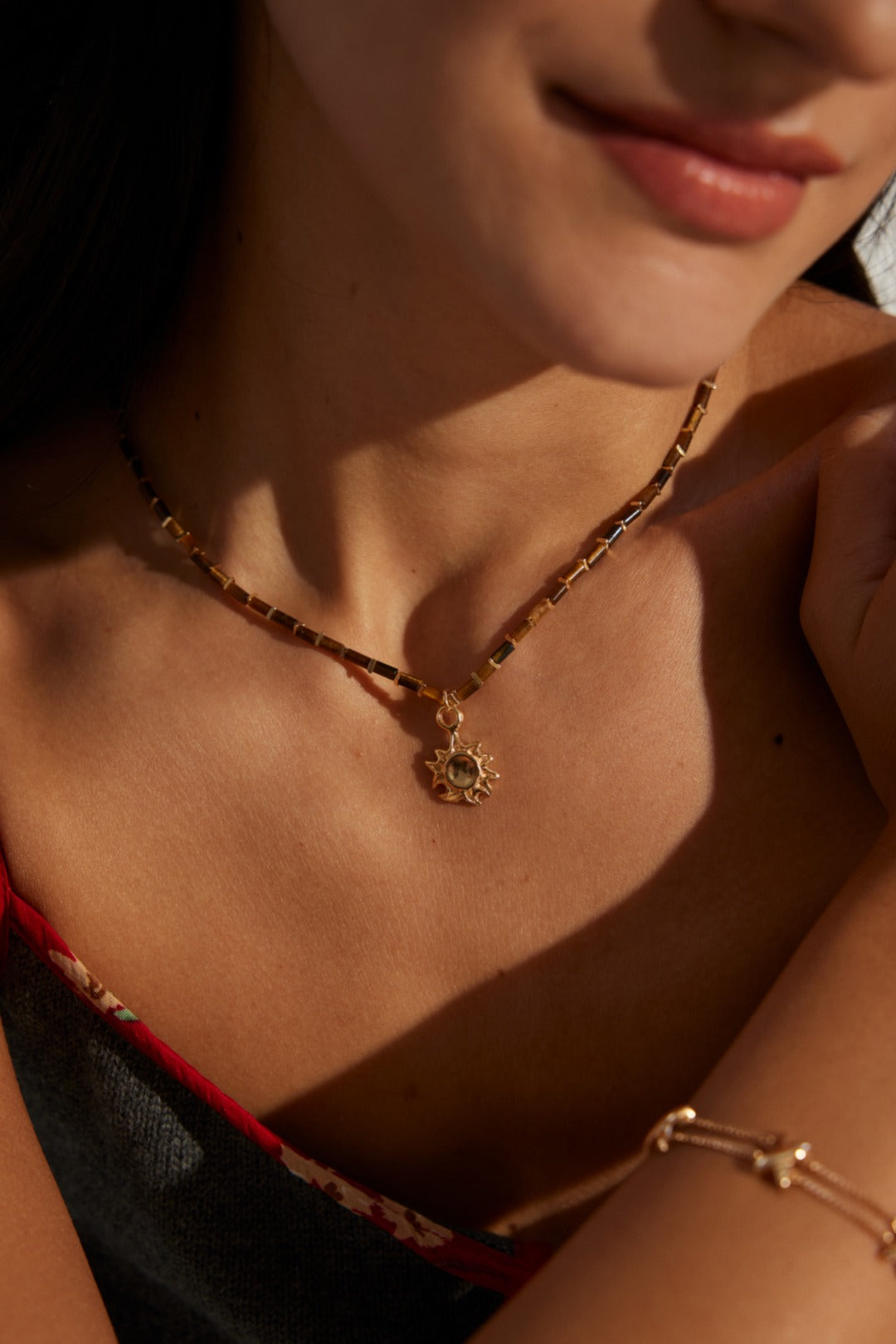 Tiger Eye Stone Necklace