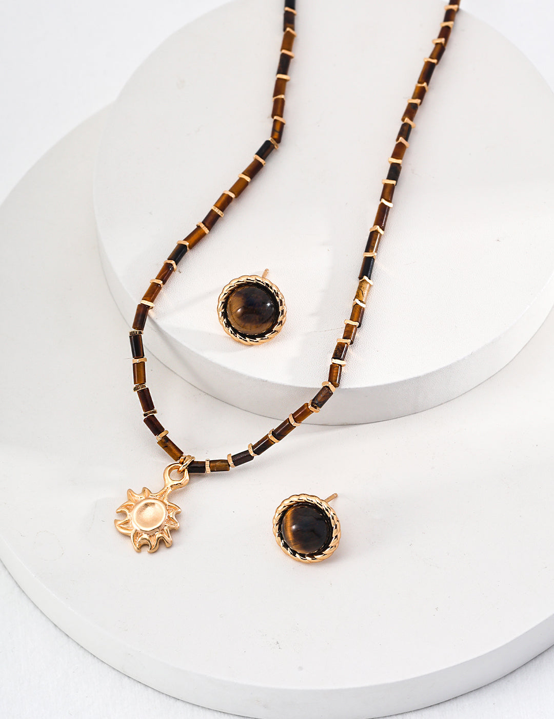 Tiger Eye Stone Necklace