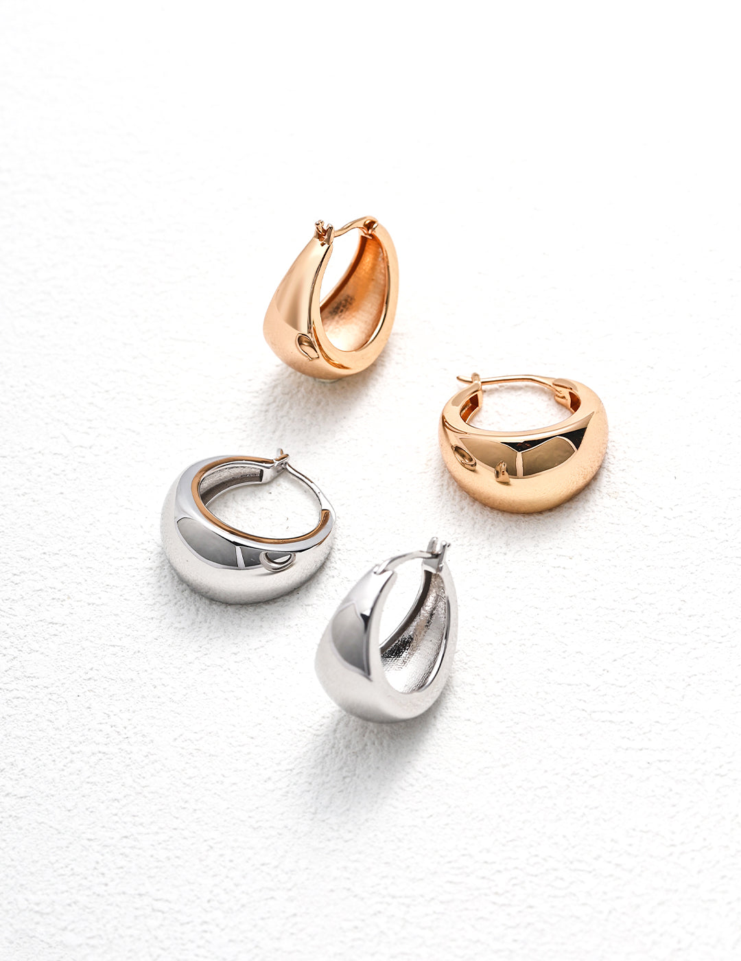 Minimally designed earrings