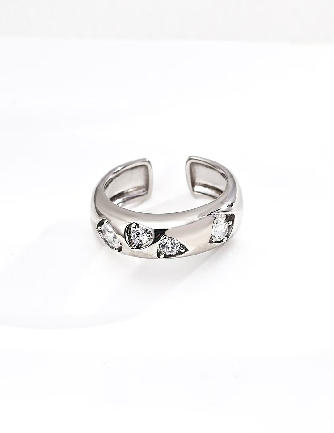 Fashionable retro zircon ring J0306