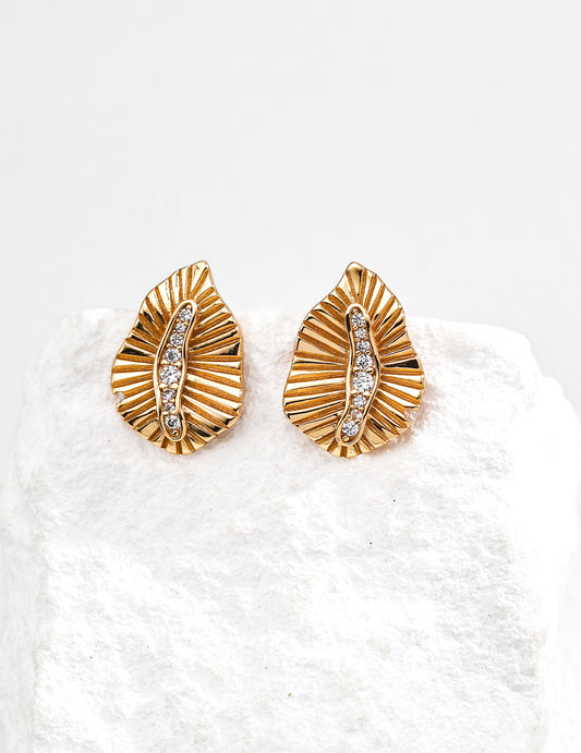 Vintage zircon earrings