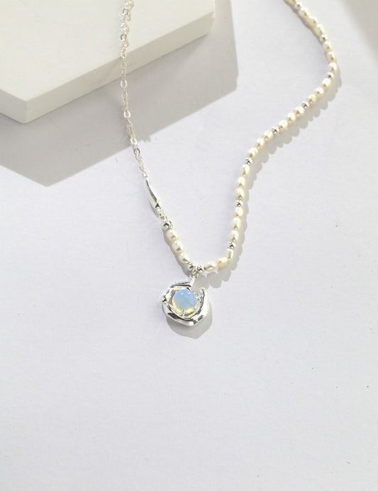 Opal necklace