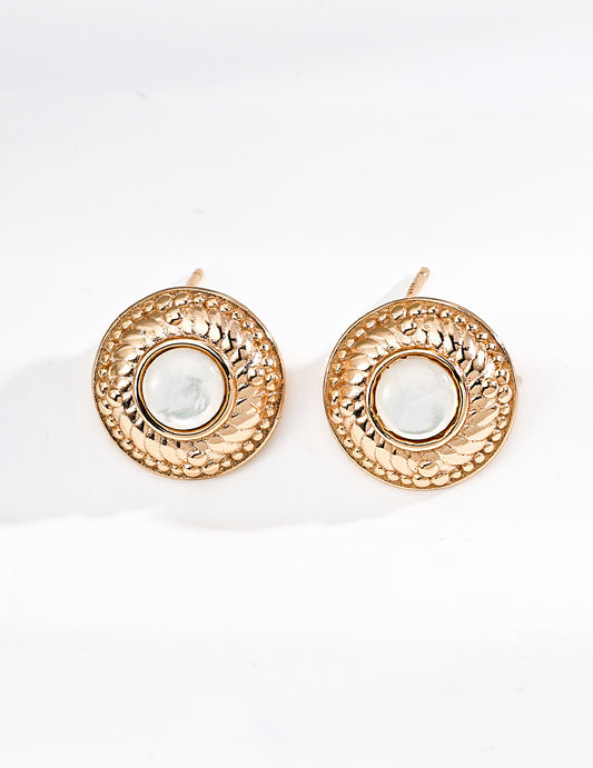 Vintage mother bell earrings